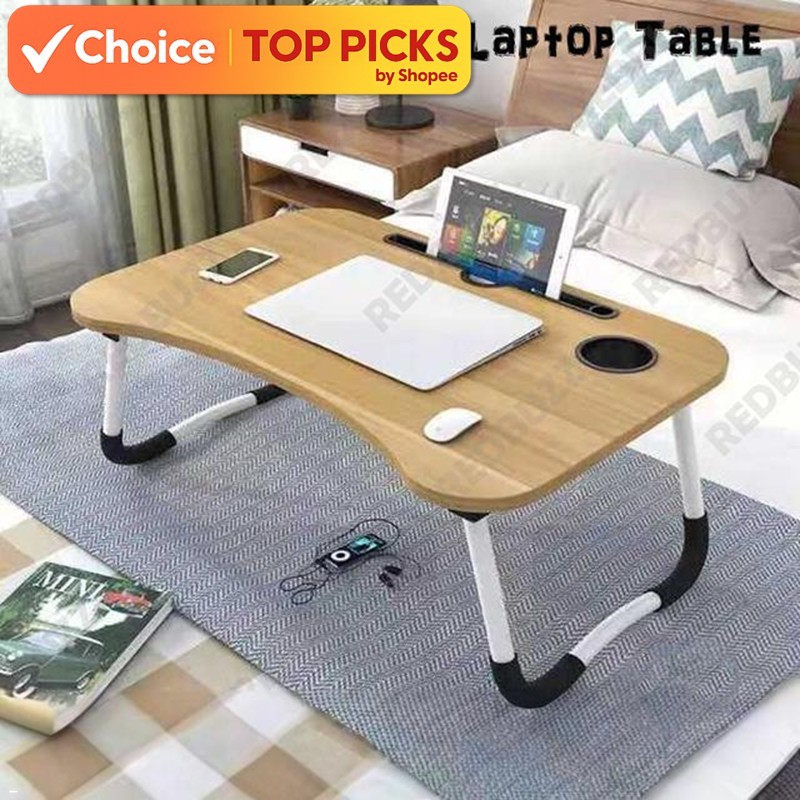 Foldable & Portable Laptop Table – Mini Desk for Bed & Sofa
