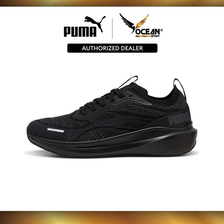 PUMA Unisex Skyrocket Lite Engineered Running Shoes - Black 31010001
