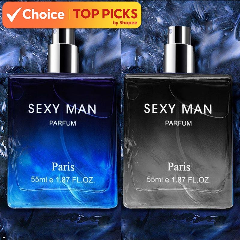 Perfume Minyak Wangi Lelaki for Him Long Lasting Tahan Lama (55ml)