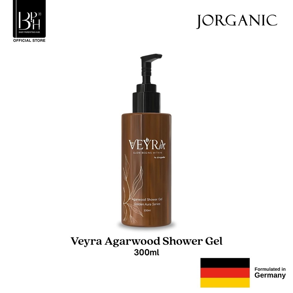 JORGANIC Veyra Agarwood Shower Gel Golden Aura Series Bodywash