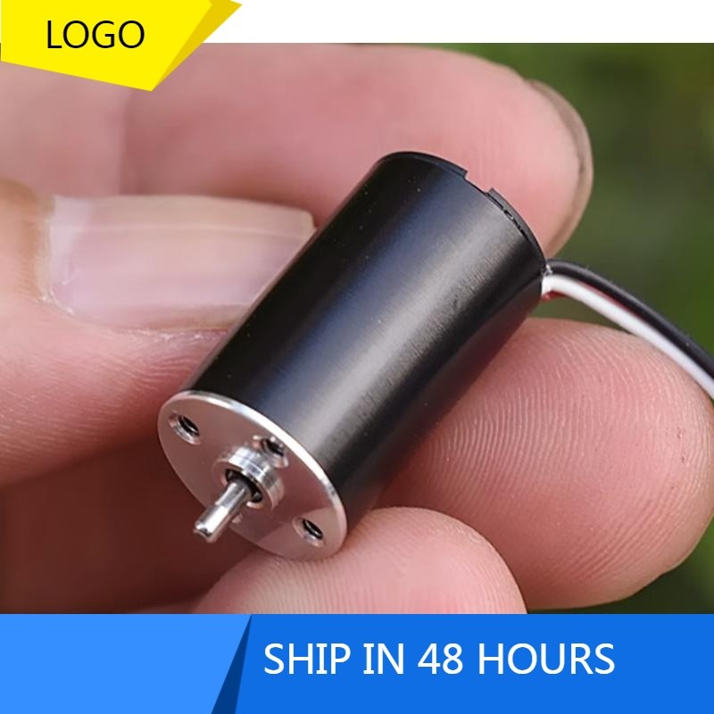 Dc4.8-7.2 V1220 Miniature Car Model Brushless Motor Three-Phase Brushless DC Motor Driverless 6,000KV