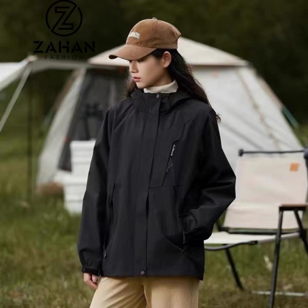 Multi Purpose 2-layer windbreaker men women VimMy color combination made of soft nano-coat Reliable Quality - Image 2