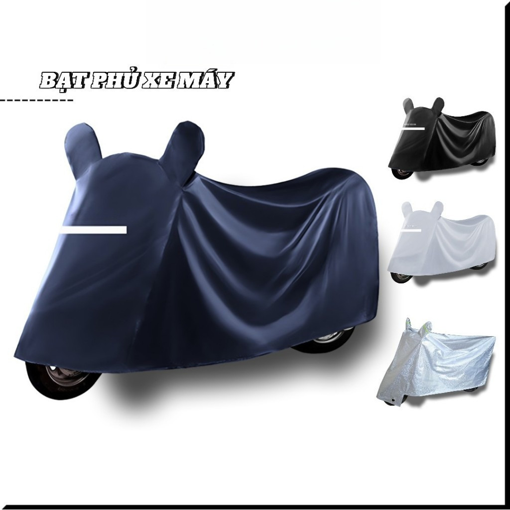 High Quality Oxford Motorcycle Cover - Sunscreen, Rainproof, Steps | UV Resistance & Good Protection against Dirt