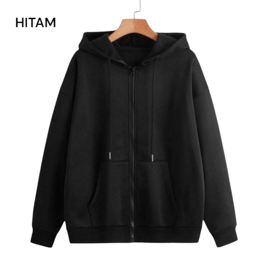 Purpose Multi AMSTORE Plain Jumbo Oversized Zipper Hoodie Jacket Men Women L XL XXL XXXL XXXXL XXXXXL Durable - Image 5