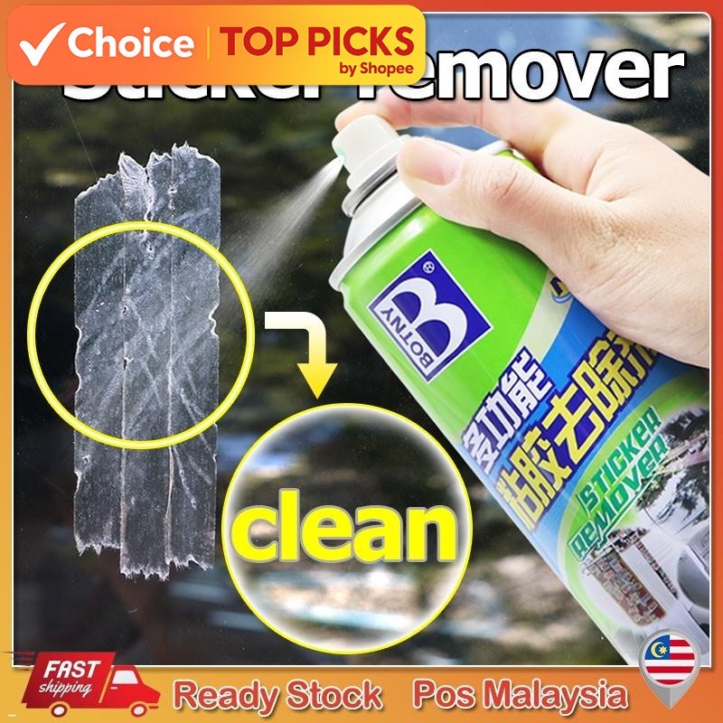 Botny Sticker Remover Spray – 450ml Adhesive & Glue Cleaner for Car, Glass, Paint & Home Surfaces