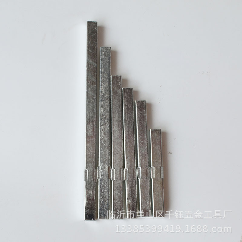 Anti-theft Door Handle Accessories Square Steel Handle Square Steel Square Rod Square Steel Bar Width 8 * 8mm Jzxtn