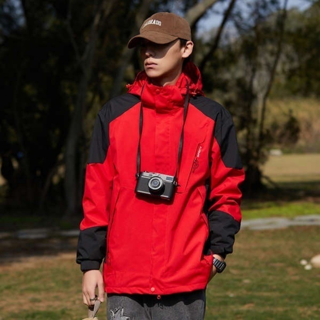 Multi Purpose 2-layer windbreaker men women VimMy color combination made of soft nano-coat Reliable Quality - Image 5