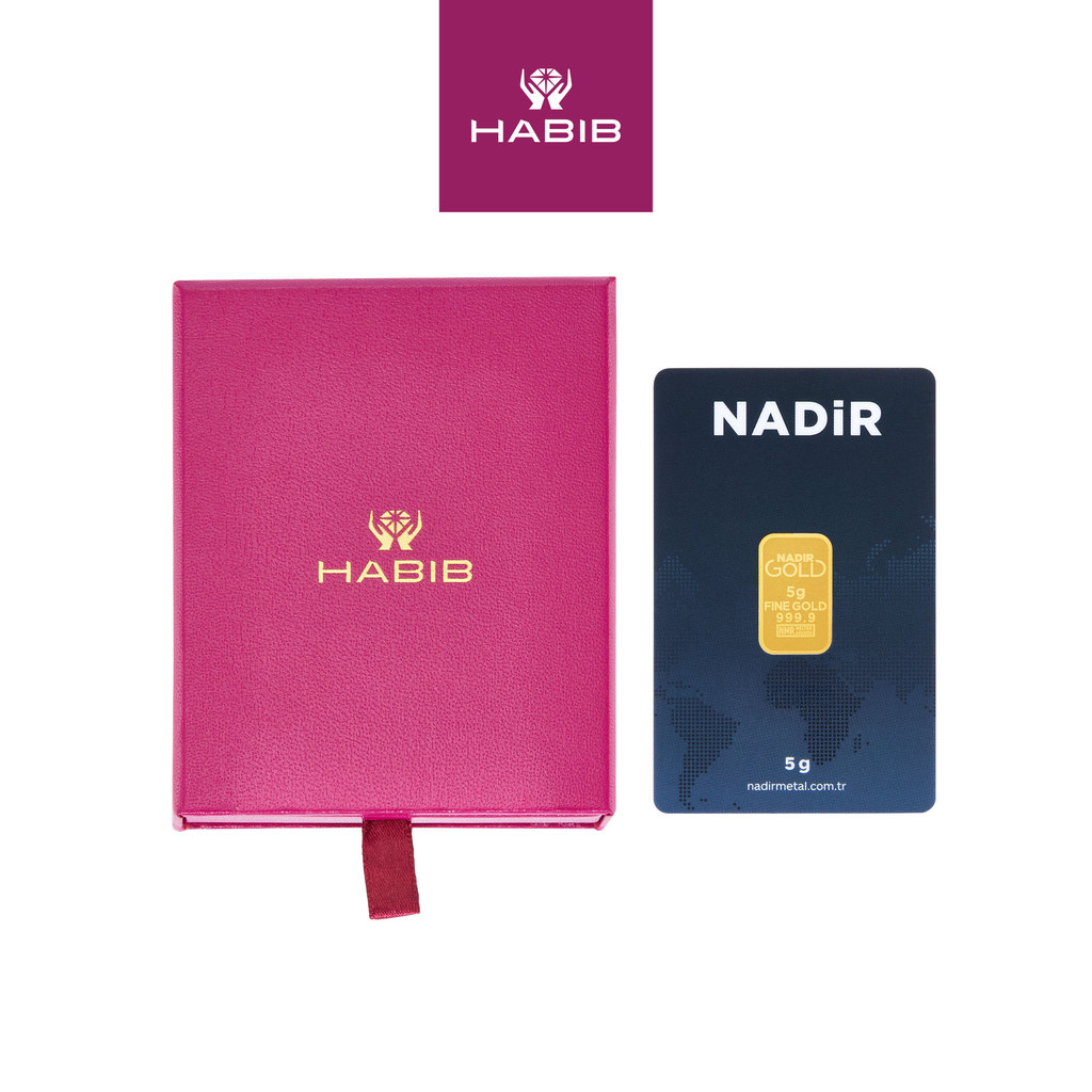 999.9 Gold Bar (5g) - Produced by an LBMA Good Delivery List Refiner, Nadir Metal Refinery