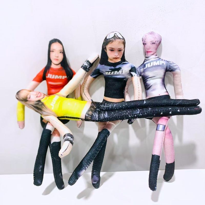 BLACKPINK抽象玩偶LISA朴彩英老鼠干JENNIE明星周边应援铁丝骨架260514 BLACKPINK Abstract Doll LISA Park Chae-young Mouse Doll JENNIE Celebrity Merchandise Support Wire Skeleton 260514