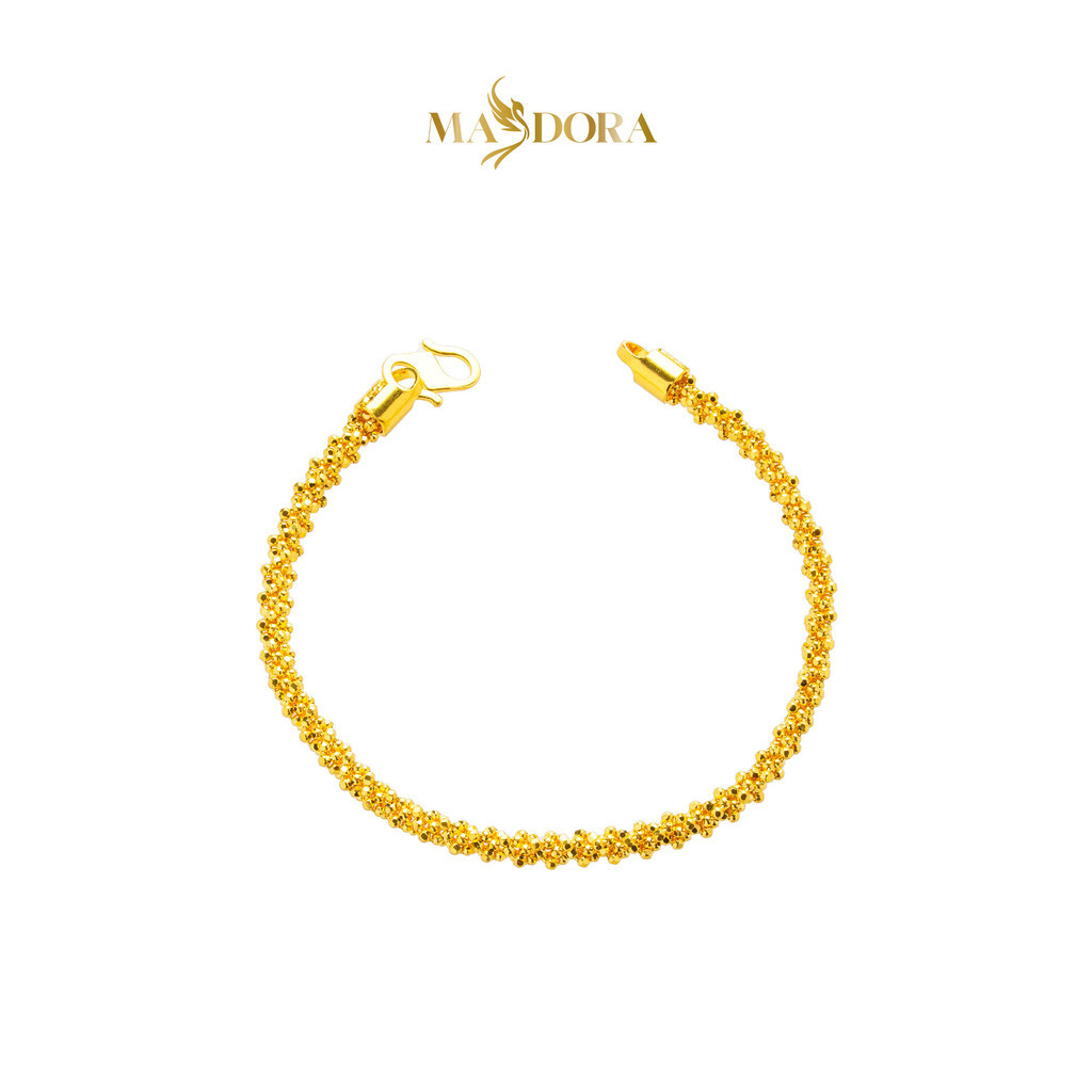 MASDORA 916 Gold Bracelet Rantai Tangan Emas ~ Starry True Love (EMAS 916/22K)