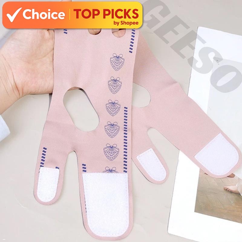 Double Deck Facial Slimming Bandage V face Adjustable Lifting Belt Comfortable Jawline Reduce Double Chin