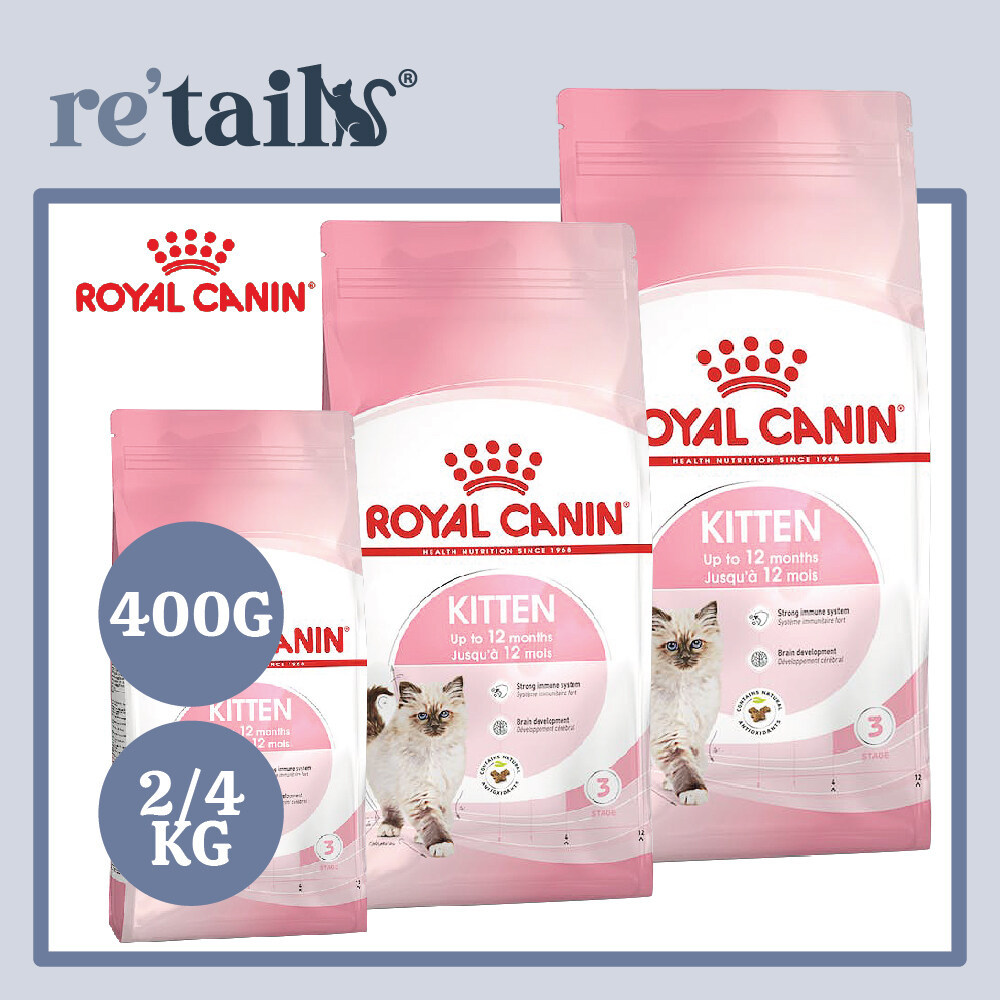 Royal Canin Kitten (400g/2kg/4kg) Original Pack Cat Dry Food