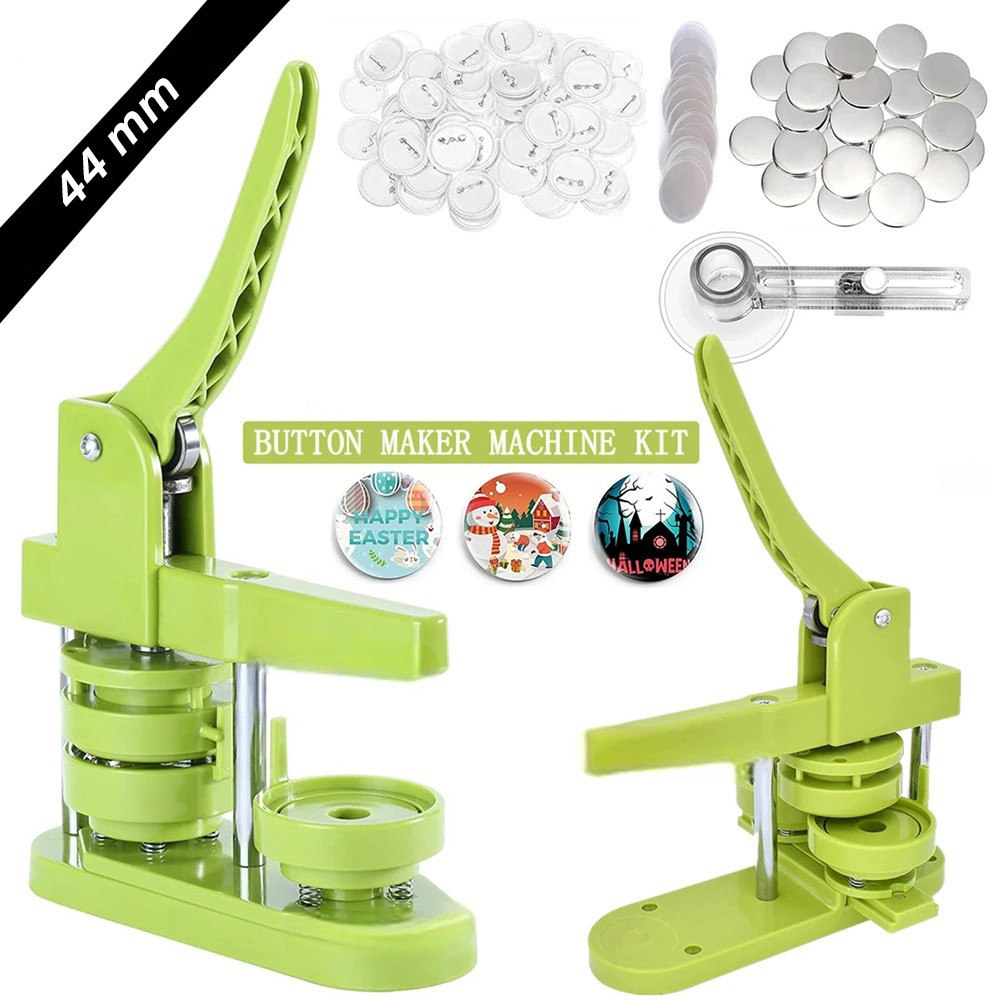 MESIN DCBADGE Rotating Badge Button Maker Pin Brooch Press Machine - SG-168