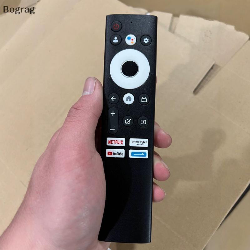 Bogr] 1pcs Tv Voice Remote Control Suitable For Coocaa Android TVs Skyworth Smart Repla…