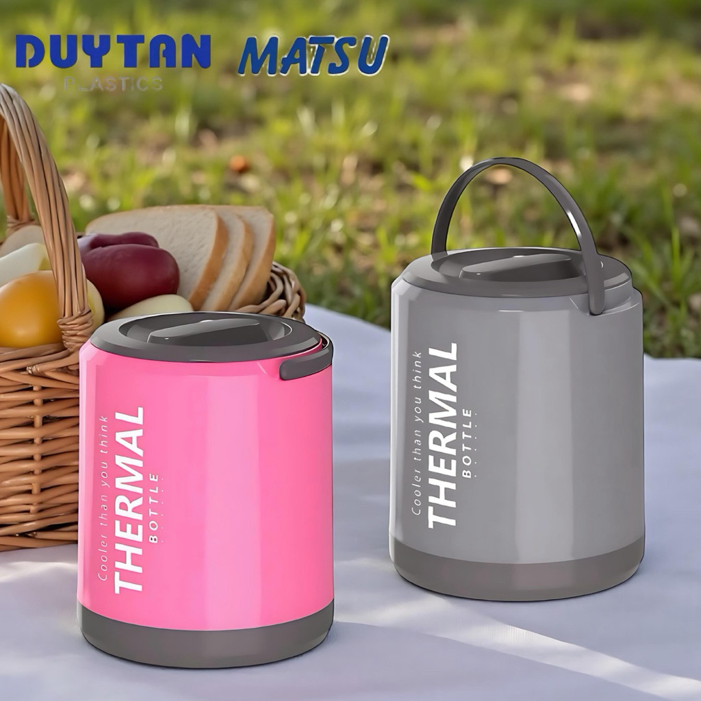 7 Liter Bekas Pengawet Sejuk Dan Haba Bekas Nasi Ais Tong 7 Liter Hot and Cold Insulated Container Rice Bucket IceBucket