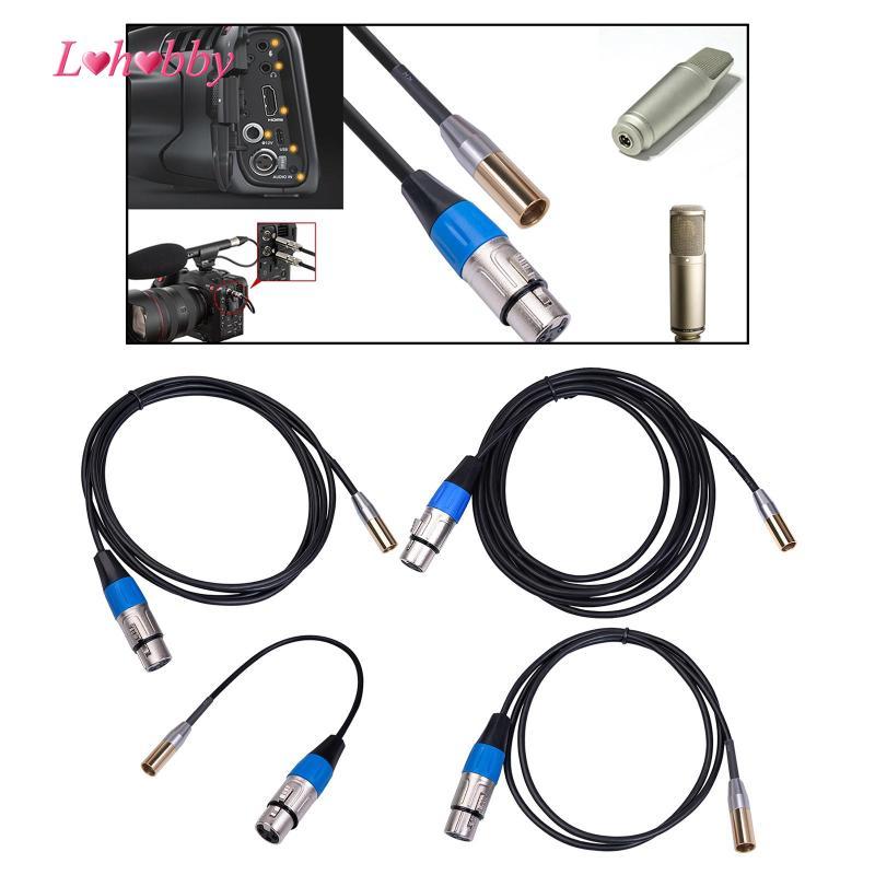[Lohobby] XLR Male to XLR Female to Microphone Patch Cable for BMPCC 4k Handheld 4K Camera 4k Video Help Audio Replacement Cable