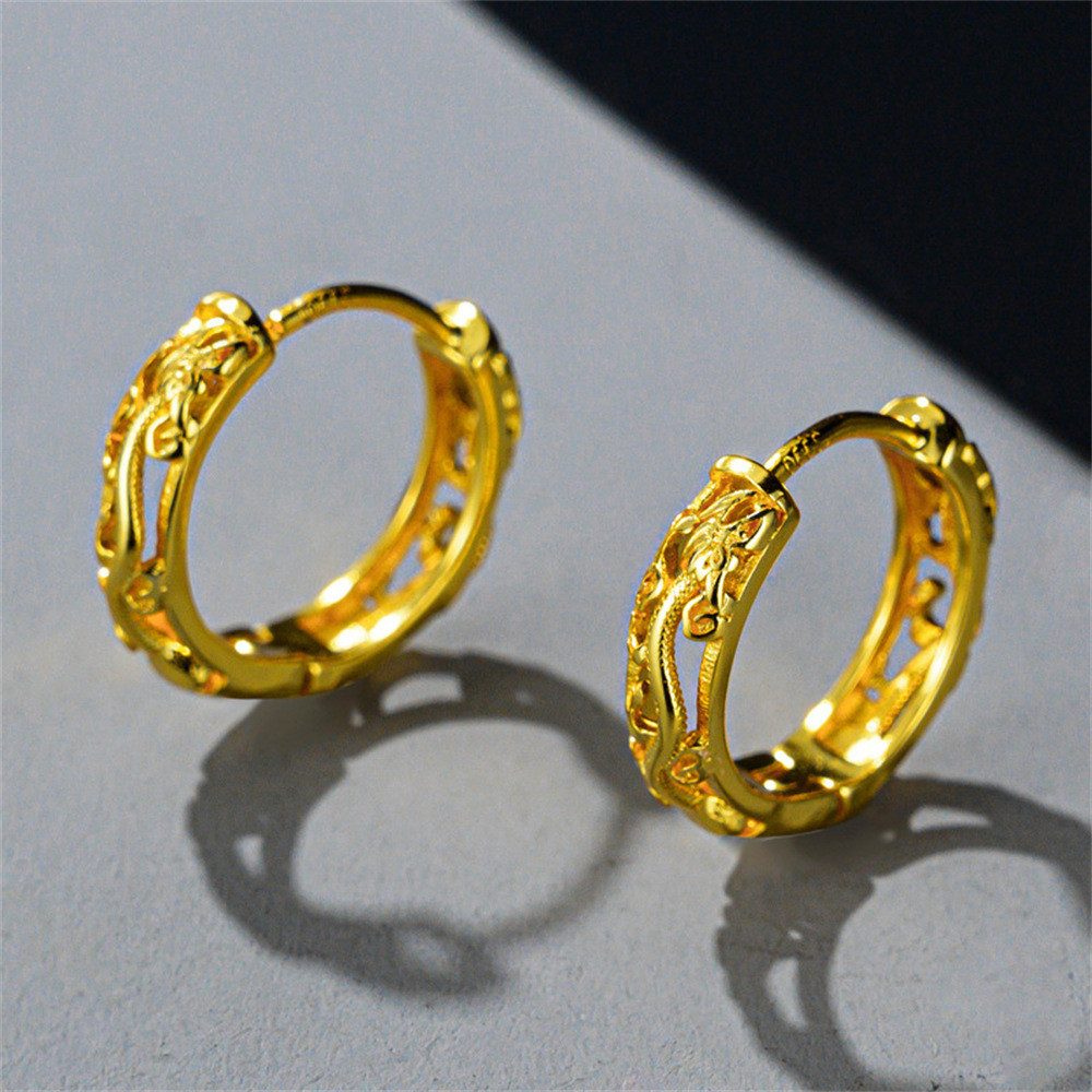 AA5 Subang Emas 916 / Anting-anting Emas 916 | Dragon Earrings gold 916