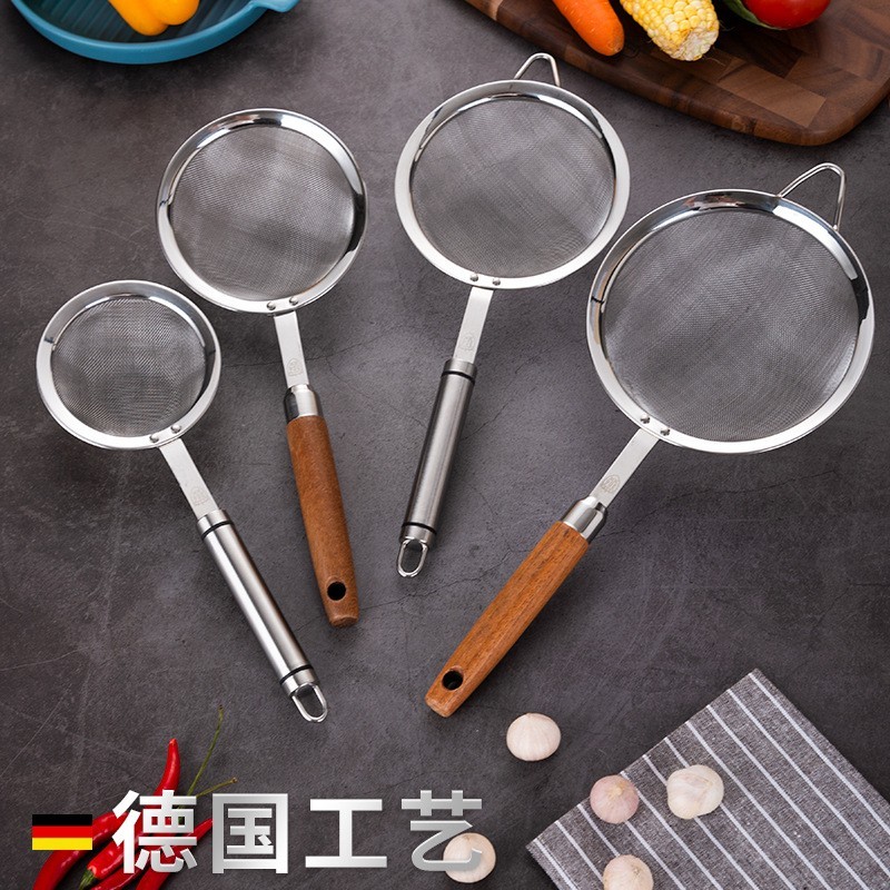 Filter Mesh Sieve 304 Stainless Steel Soy Milk Filter Mesh Ultra-Fine Handy Tool Coland…