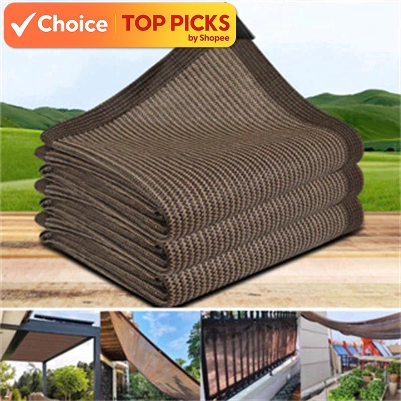 Outdoor Sun Shade Net – Anti-UV, Shading Net for Garden, Pool & Farm, Black Mesh