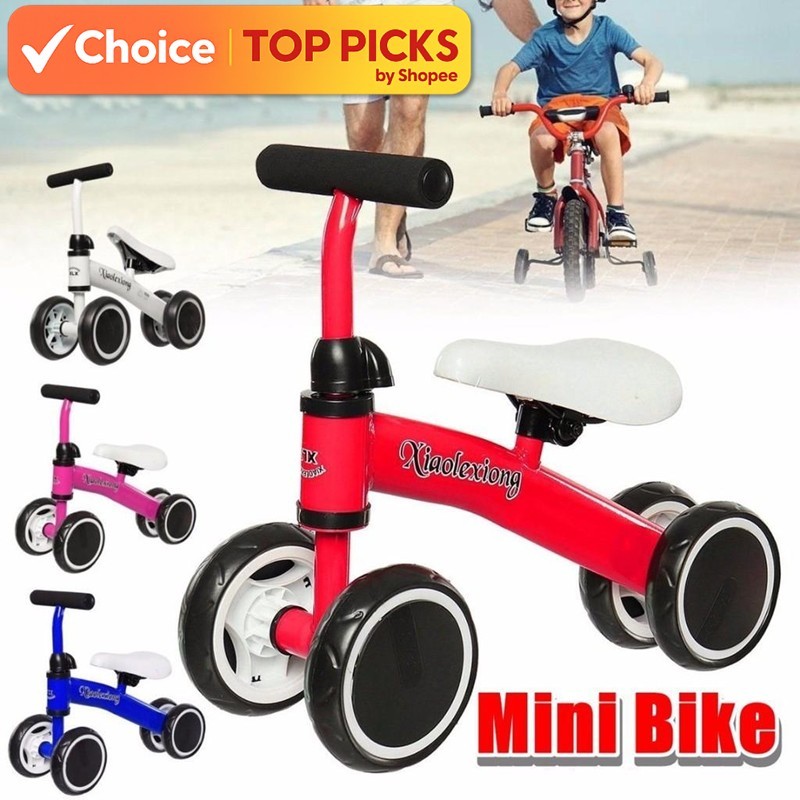 Kiddo Balance Bike & Walker - Mini Bicycle Scooter for Children, Safe & Fun Kids' Toy for Early Learning