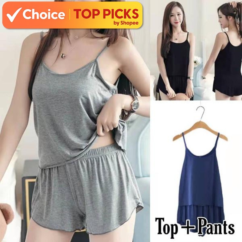 CS Sexy Lingerie Women's Pajamas - Soft T-Shirt Nightwear Set for Comfortable Sleep and Elegant Style for Ladies