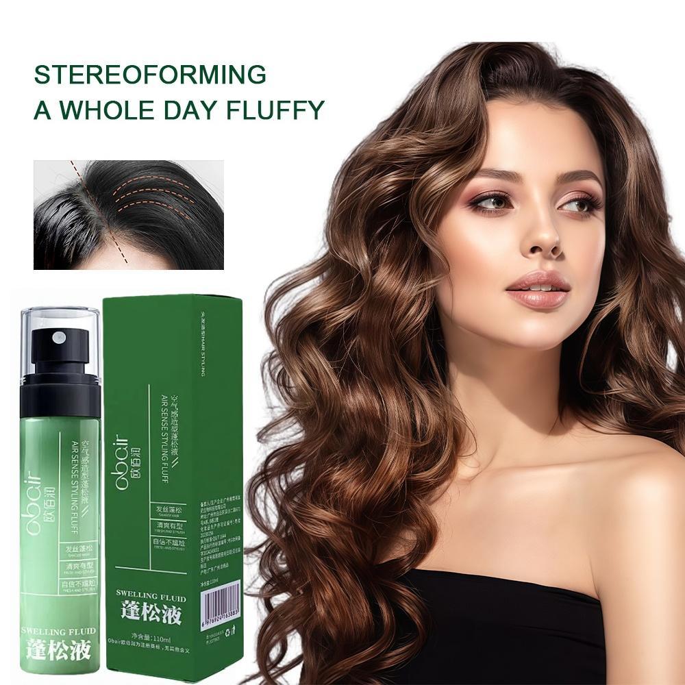 Hair Fluffy Volumizing Spray Long-Lasting Stereo Forming Oil-Control No Greasy Instant Volume For Oily Hair & Flat Roots