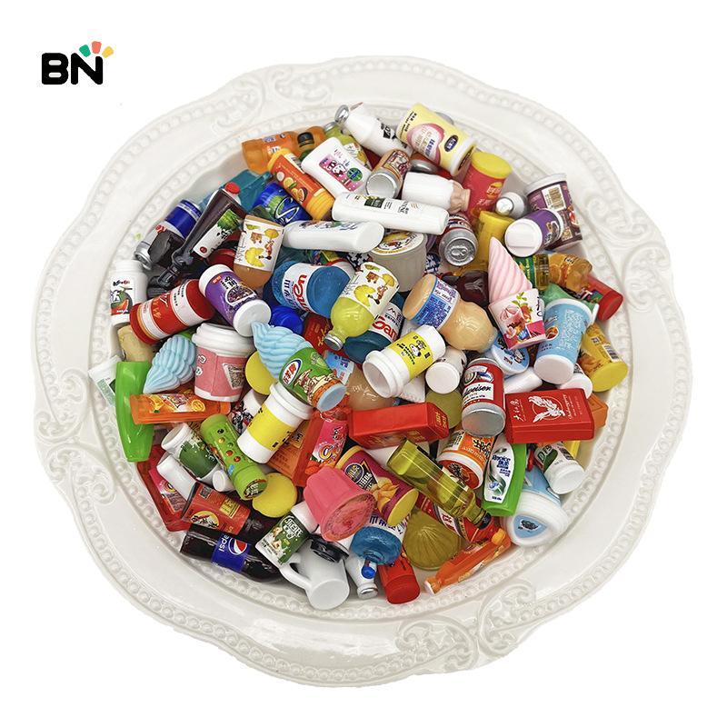 [BN] 5Pcs Doll house decoration mini bottle model shooting scene props Random delivery of various styles MT