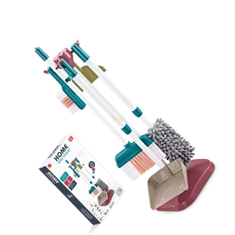 youn Pack Of 8 Acting Cleansing Implements For Children Imitating Household Chores Fostering Independence Life Abilities