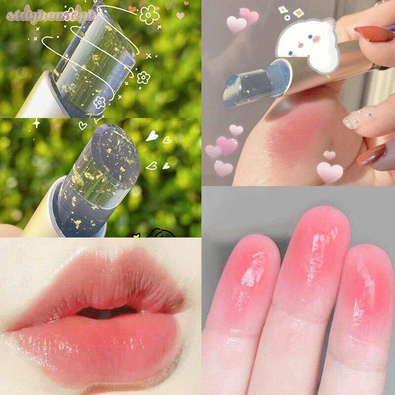 Foil Temperature Change Lipstick Long-lasting Moisturizing Hydrating Lips Transparent Lip Waterproof