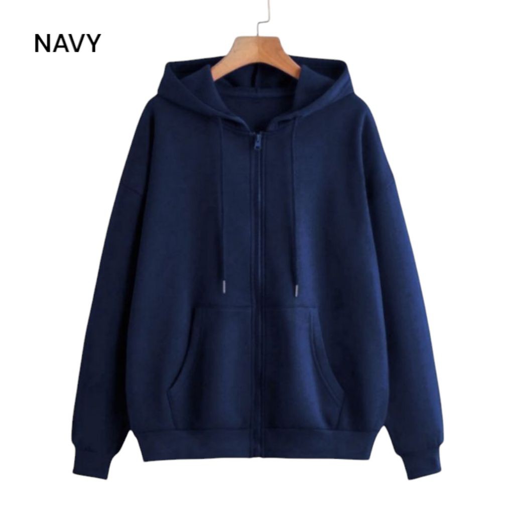 Purpose Multi AMSTORE Plain Jumbo Oversized Zipper Hoodie Jacket Men Women L XL XXL XXXL XXXXL XXXXXL Durable - Image 4