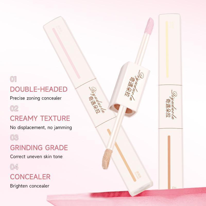Qiyuduola Dual Concealer High Coverage for Pimples & Dark Circles Natural Skin
