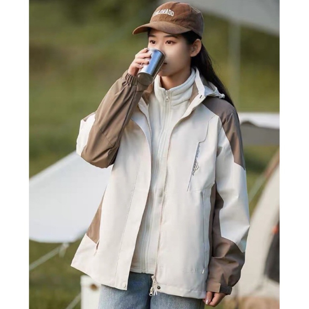 Multi Purpose 2-layer windbreaker men women VimMy color combination made of soft nano-coat Reliable Quality - Image 3