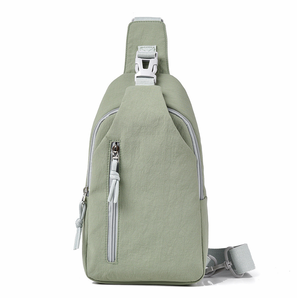 Sling bag man Korean Version Casual Fashion Chest bag Large Capacity Outdoor Sports Messenger bag All-Match Trendy Commuter Shoulder bag