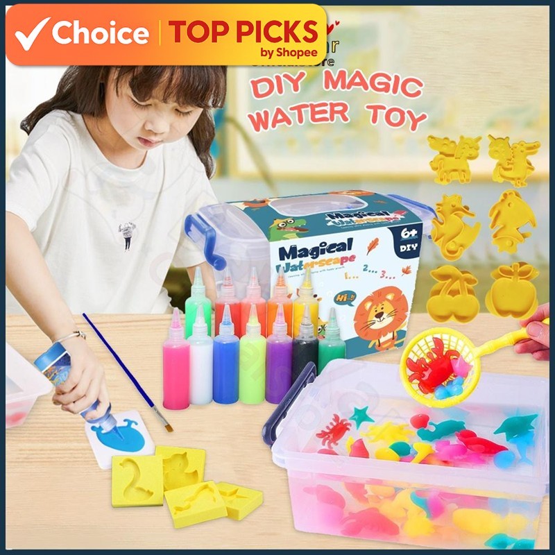 Bevavar Magic Water Elf Kit – DIY Ocean-Themed Handmade Craft Set for Kids (Educational Toy)