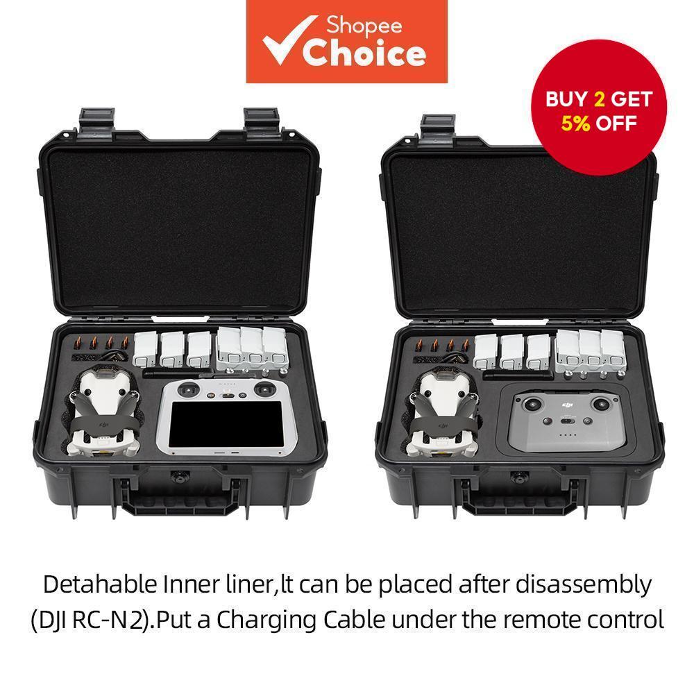 Hard Case for Dji Mini 3/mini 3 Pro/mini 4 Pro, for Dji Rc/rc 2/rc-n2 Remote Controller, Explosion-proof Storage, Phone Accessories Summer Travel Accessories