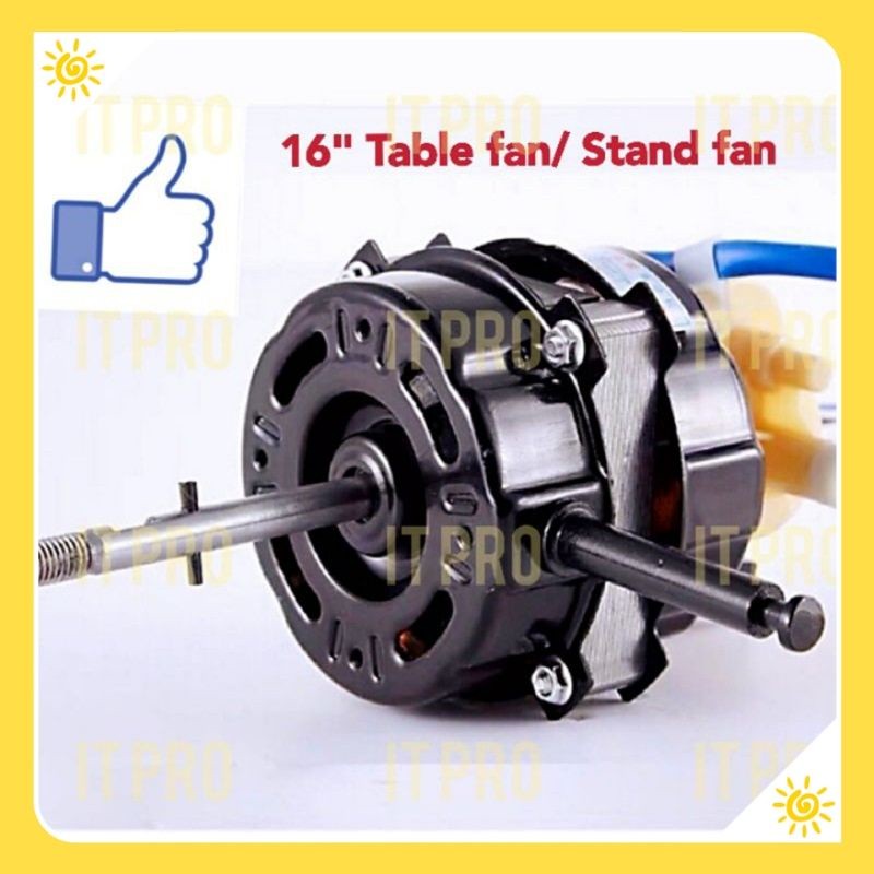 PRO🏠Double Bearing motor 16”Table fan motor/Table fan,stand fan (free connector)