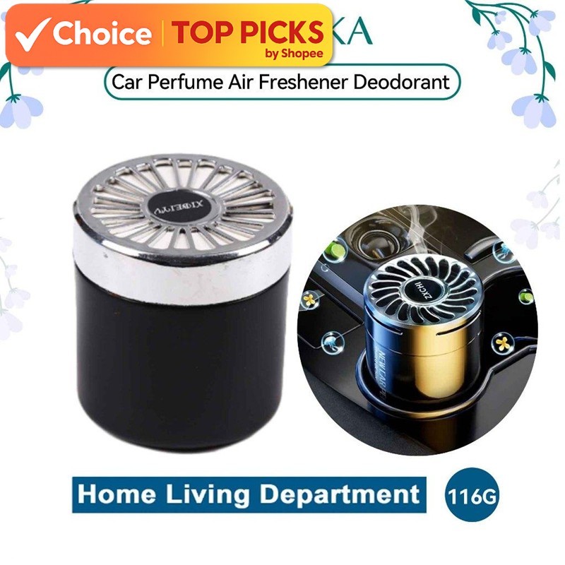 Aromika Car Aromatherapy Auto Perfume Solid Balm Aroma Lasting Air Freshener Deodorizer Automotive Interior Accessories