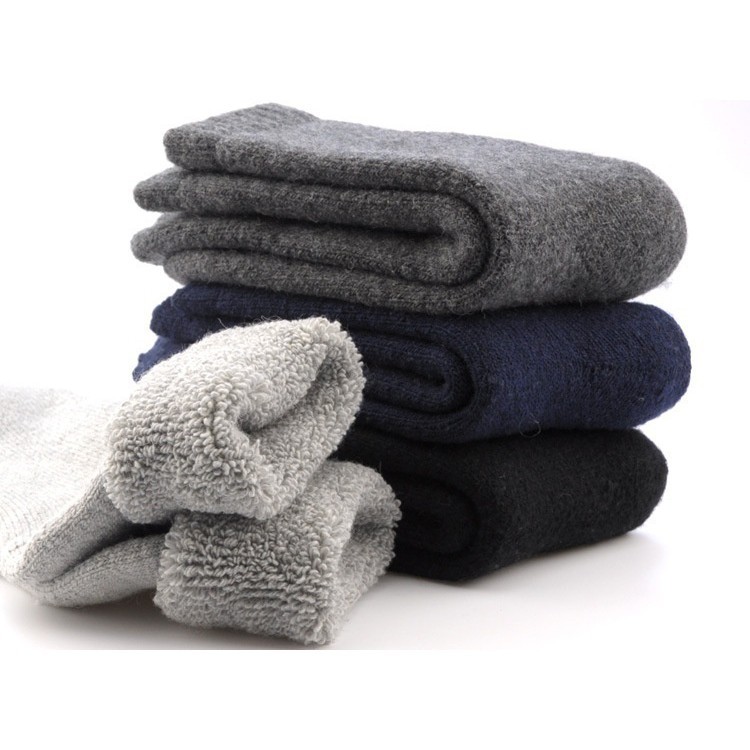 Multi Versatile Men's Wool Socks Winter Thick Thermal Men Sport Fleece Long Sock Thickening Sking Ski Must Essential - Image 2