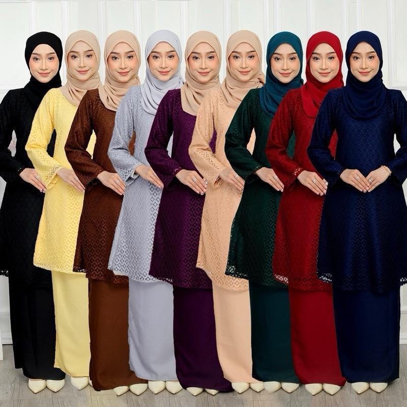 Baju Kurung Riau Exclusive Cotton Lace