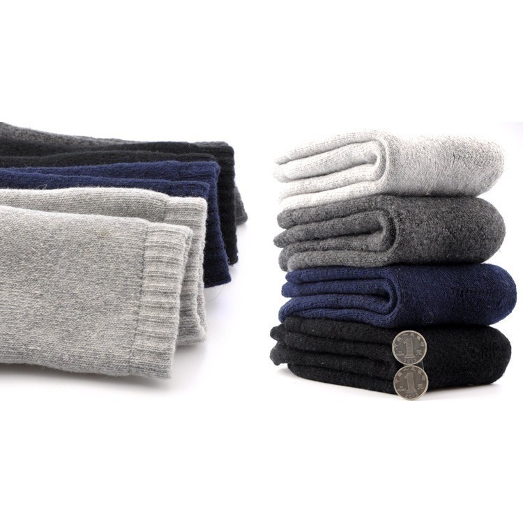 Multi Versatile Men's Wool Socks Winter Thick Thermal Men Sport Fleece Long Sock Thickening Sking Ski Must Essential - Image 4