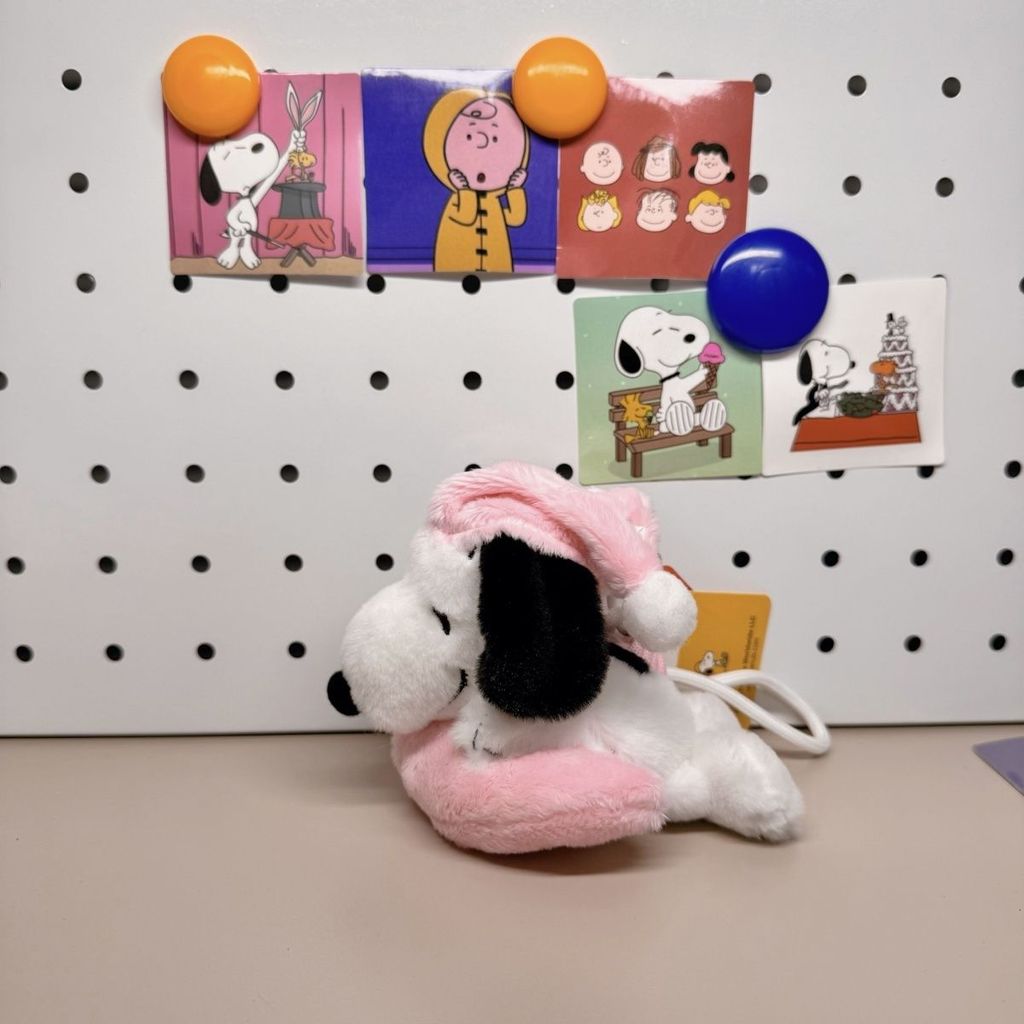 [Snoopy] Plush Pendant Husto Little Yellow Bird Cute Hug Doll Backpack Ornaments