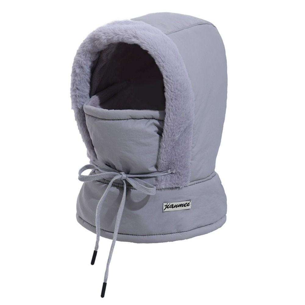 ME-BEAUTY Balaclava Ski , Down Cotton Windproof Warm Hat, Neck Warmer 4-in-1 Warm Dustproof Beanies Cap Unisex