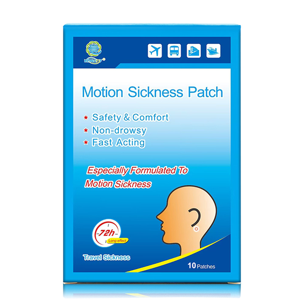 Kongdy 1Box Motion sickness patch Relieve Dizziness Body Massage Care Plaster Breathable Motion Sickness Patches for Relief