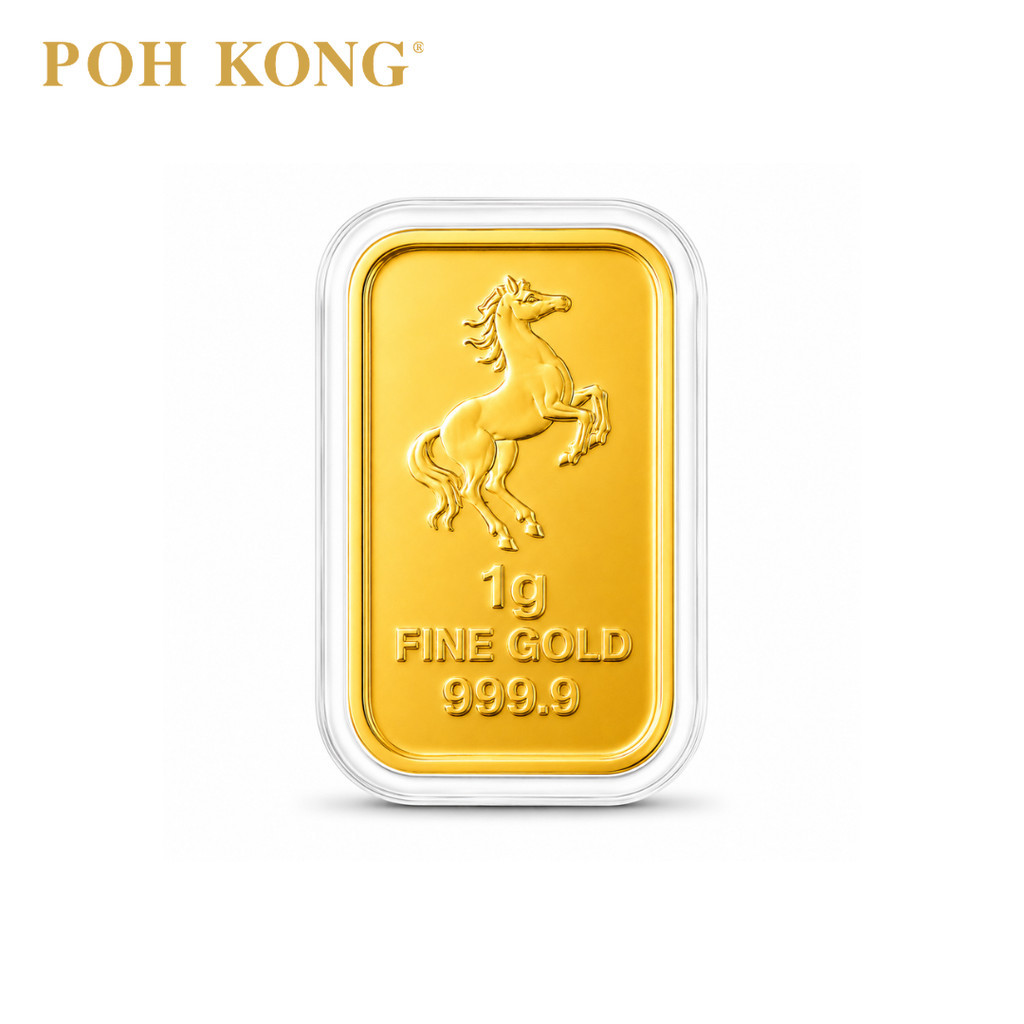 POH KONG 999.9/24K 50th Anniversary Stallion Surge Fine Gold Bar | Limited&hellip;