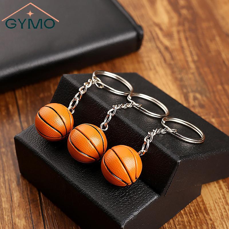[GYMO] Basketball Keychain New Fashion Sports Keyring Car Pendant for Favorite Sportsman's Gift Boyfriend Birthday Jewelry MY