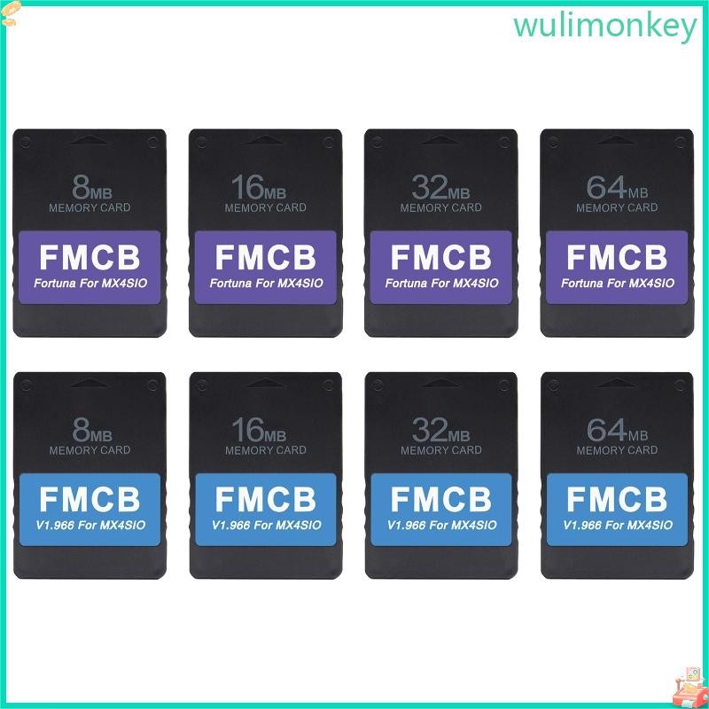 McBoot V1 966 Fortuna Card for MX4SIO SIO2SD OPL Installed SD Card Adapter for Slim Fat Console