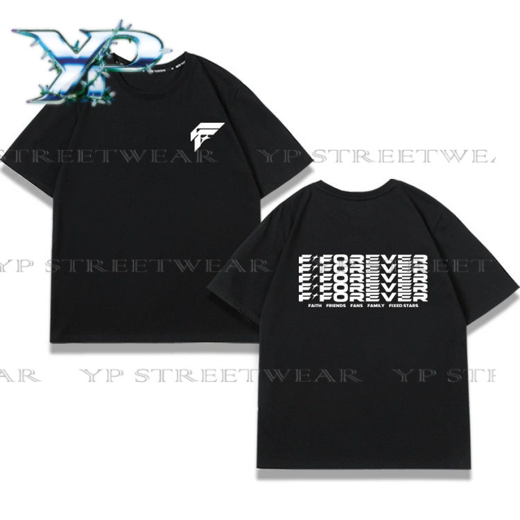 ✅Stok Bersedia COD F FOREVER Star City Tour Merchandise T-shirt, F4 Short-Sleeve Unisex Fan Support Summer Apparel