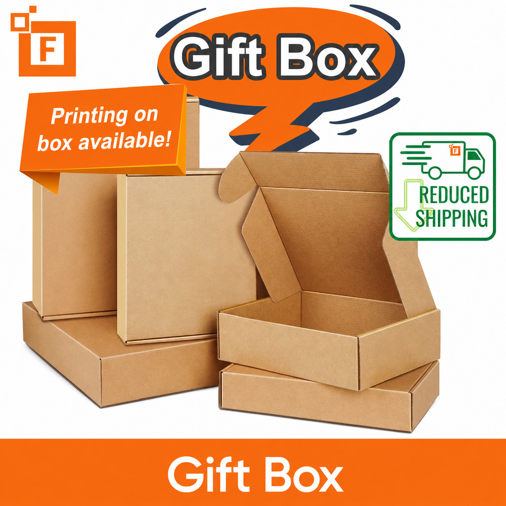 Fixguru - Kraft Pizza Box Gift Box Premium Carton Packaging Luxury & Courier Box