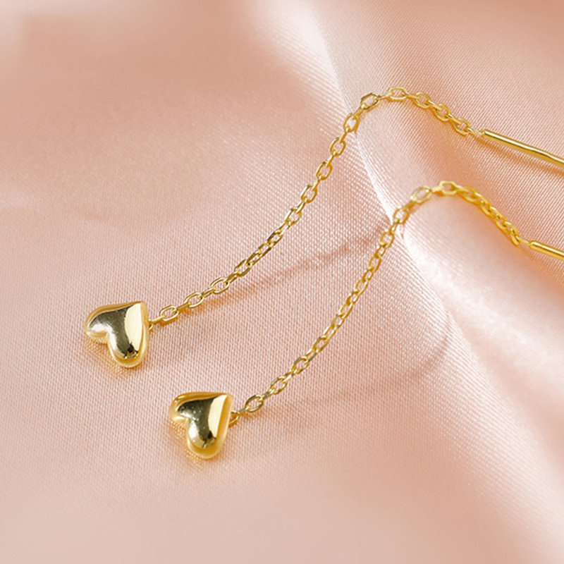 Emas 916 Subang / Emas 916 Anting-anting/Heart Love Earrings gold 916
