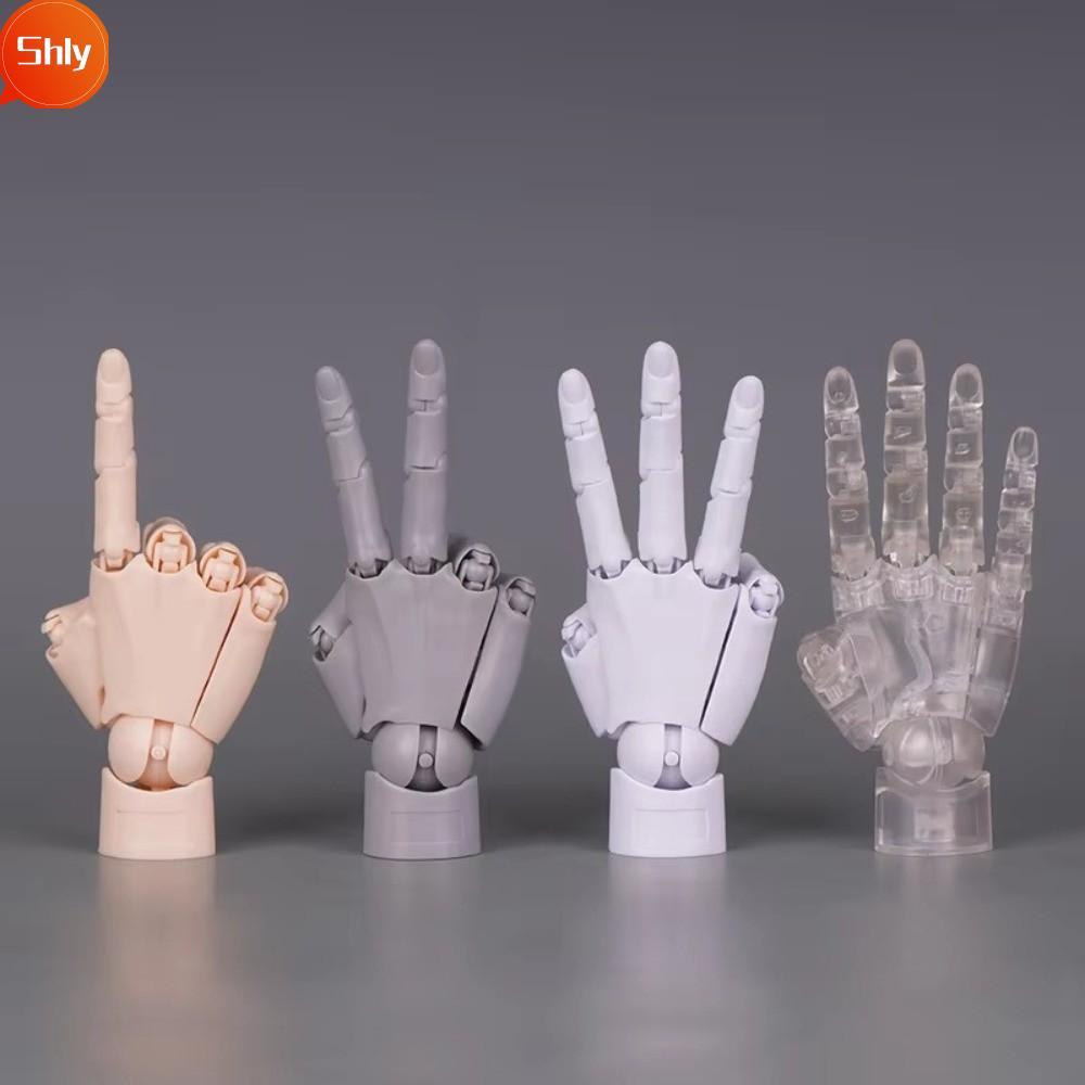 Shly Human Hand Model, Movable Joints Mini Size Palm Model, 1:2 Scale With Posable Fing…